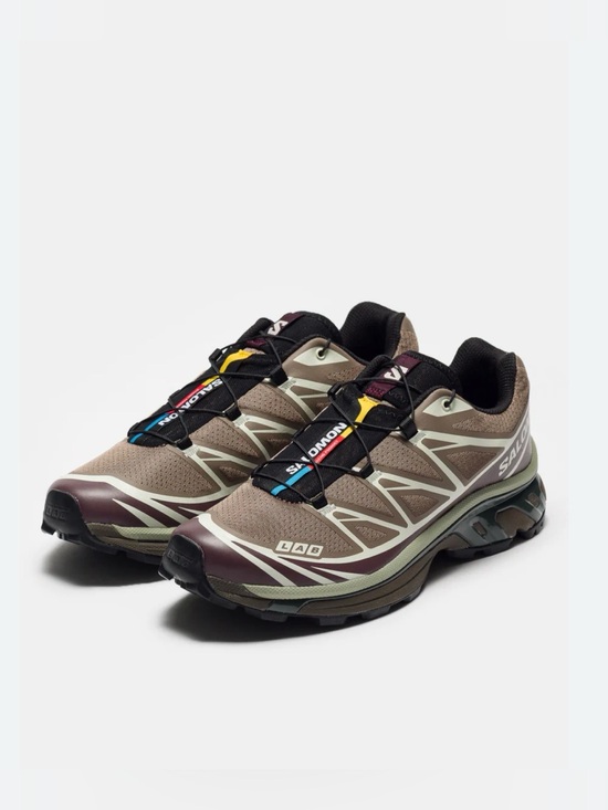 Salomon Shoes - Salomon XT-6 Walnut/Huckleberry/Urban Chic 9